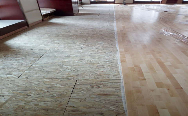 學校舞蹈室木地板施工方案